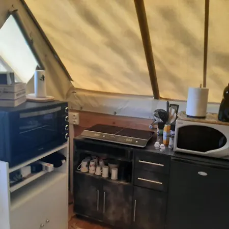 Tente Trappeur Lüks kamp alanı *